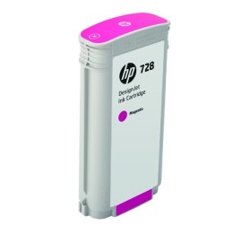 HP oryginalny ink / tusz F9J66A, HP 728, magenta, 130ml