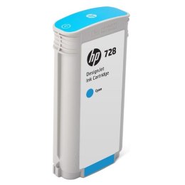 HP oryginalny ink / tusz F9J67A, HP 728, cyan, 130ml