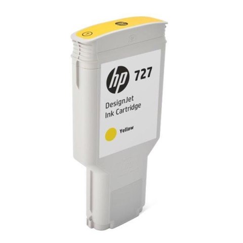 HP oryginalny ink / tusz F9J78A, HP 727, yellow, 300ml