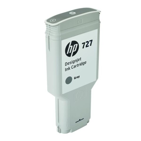 HP oryginalny ink / tusz F9J80A, HP 727, gray, 300ml