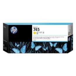 HP oryginalny ink / tusz F9K02A, HP 745, yellow, 300ml