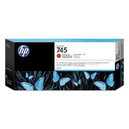 HP oryginalny ink / tusz F9K06A, HP 745, chromatic red, 300ml