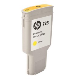 HP oryginalny ink / tusz F9K15A, HP 728, yellow, 300ml