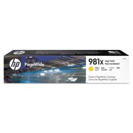 HP oryginalny ink / tusz L0R11A, HP 981X, yellow, 10000s, 114.5ml, high capacity