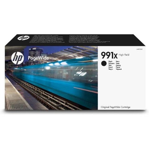 HP oryginalny ink / tusz M0K02AE, HP 991X, black, 20000s, 375ml