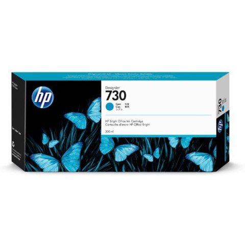 HP oryginalny ink / tusz P2V68A, HP 730, cyan, 300ml