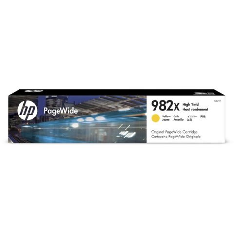 HP oryginalny ink / tusz T0B29A, HP 982X, yellow, 16000s, high capacity