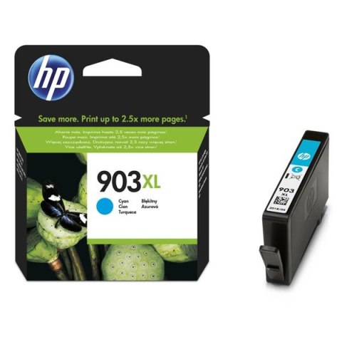 HP oryginalny ink / tusz T6M03AE, HP 903XL, cyan, 825s, 9.5ml, high capacity HP oryginalny ink / tusz T6M03AE, HP 903XL, cyan, 825s, 9.5ml, high capacity