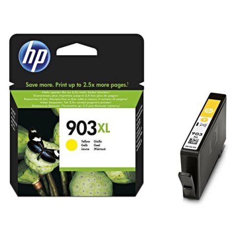 HP oryginalny ink / tusz T6M11AE, HP 903XL, yellow, 825s, 9.5ml, high capacity HP oryginalny ink / tusz T6M11AE, HP 903XL, yellow, 825s, 9.5ml, high capacity