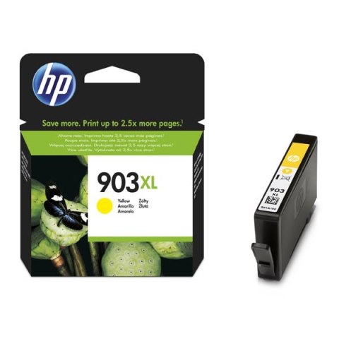 HP oryginalny ink / tusz T6M11AE, HP 903XL, yellow, blistr, 825s, 9.5ml, high capacity HP oryginalny ink / tusz T6M11AE, HP 903XL, yellow, blistr, 825s, 9.5ml, high capacity