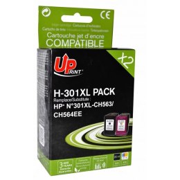 UPrint kompatybilny ink / tusz z CH563EE+CH564EE, HP 301XL, H-301XL-PACK, black+color, 20+18ml