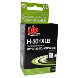 UPrint kompatybilny ink / tusz z CH563EE, HP 301XL, H-301XLB, black, 520s, 20ml