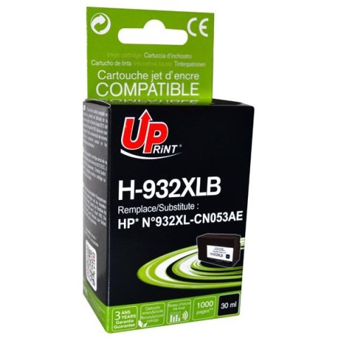 UPrint kompatybilny ink / tusz z CN053AE, HP 932XL, H-932-XL, black, 1000s, 30ml