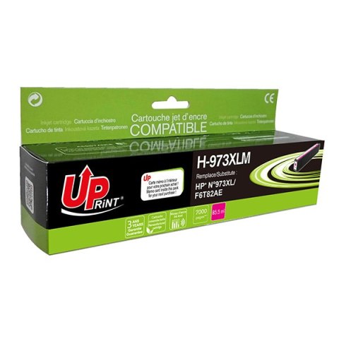 UPrint kompatybilny ink / tusz z F6T82AE, HP 973X, H-973XLM, magenta, 7000s, 86ml