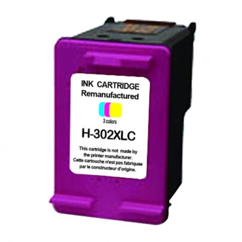 UPrint kompatybilny ink / tusz z F6U67AE, HP 302XL, H-302XLCL, color, 400s, 18ml UPrint kompatybilny ink / tusz z F6U67AE, HP 302XL, H-302XLCL, color, 400s, 18ml