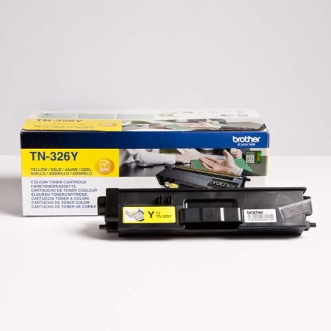 Brother oryginalny toner TN-326Y, yellow, 3500s