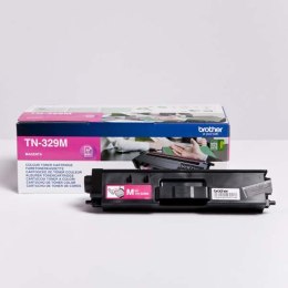 Brother oryginalny toner TN-329M, magenta, 6000s