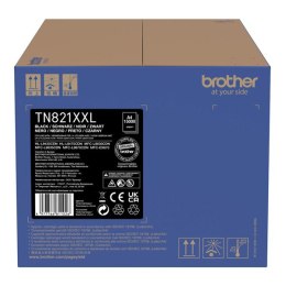 Brother oryginalny toner TN-821XXLBK, black, 15000s