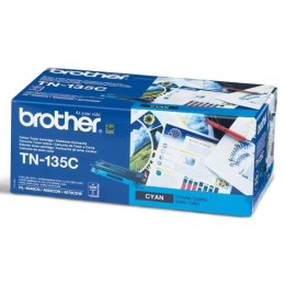 Brother oryginalny toner TN135C, cyan, 4000s