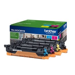 Brother oryginalny toner TN243CMYK, CMYK, 1000s