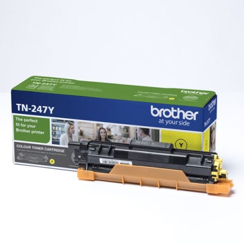 Brother oryginalny toner TN247Y, yellow, 2300s