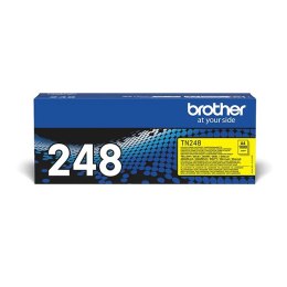 Brother oryginalny toner TN248Y, yellow, 1000s