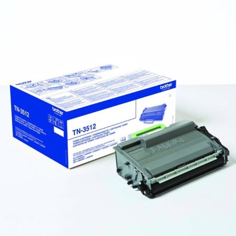 Brother oryginalny toner TN3512, black, 12000s