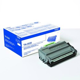 Brother oryginalny toner TN3520, black, 20000s