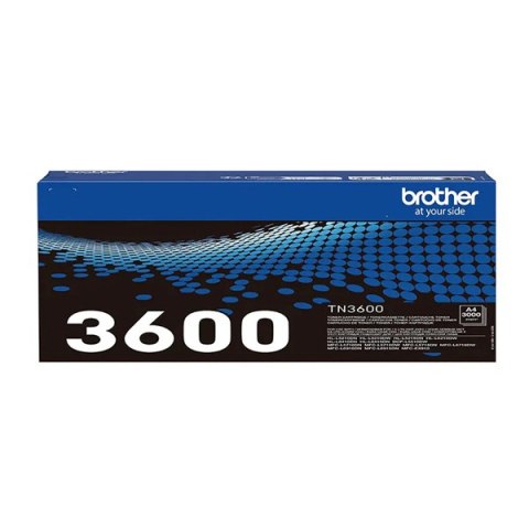 Brother oryginalny toner TN3600, black, 3000s