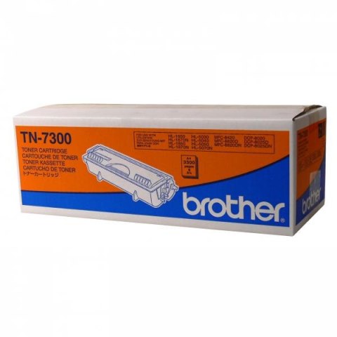 Brother oryginalny toner TN7300, black, 3300s