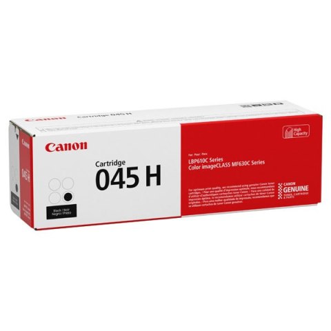 Canon oryginalny toner 045 H BK, 1246C002, black, 2800s, high capacity