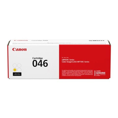 Canon oryginalny toner 046 Y, 1247C002, yellow, 2300s