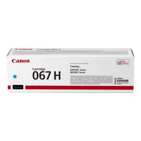 Canon oryginalny toner 067 H C, 5105C002, cyan, 2350s, high capacity