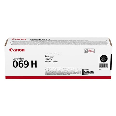 Canon oryginalny toner 069 H BK, 5098C002, black, 7600s, high capacity