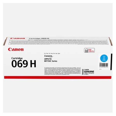 Canon oryginalny toner 069 H C, 5097C002, cyan, 5500s, high capacity