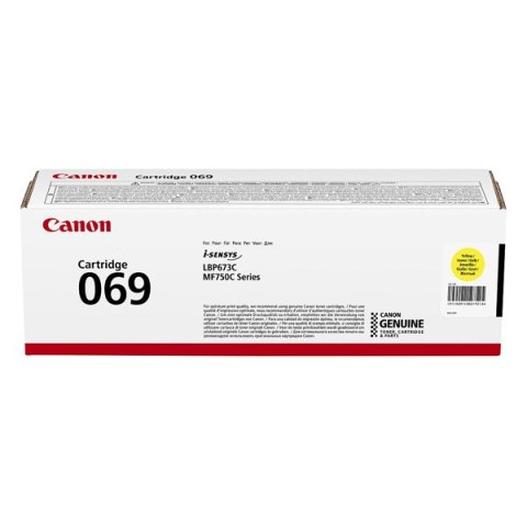 Canon oryginalny toner 069 Y, 5091C002, yellow, 1900s