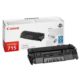 Canon oryginalny toner 715 BK, 1975B002, black, 3000s