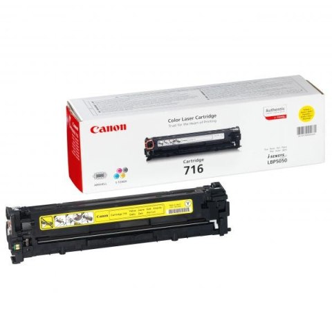 Canon oryginalny toner 716 Y, 1977B002, yellow, 1500s