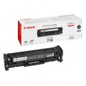 Canon oryginalny toner 718 BK, 2662B002, black, 3400s