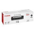 Canon oryginalny toner 718 BK, 2662B005, black, 6800s, dual pack, 2szt