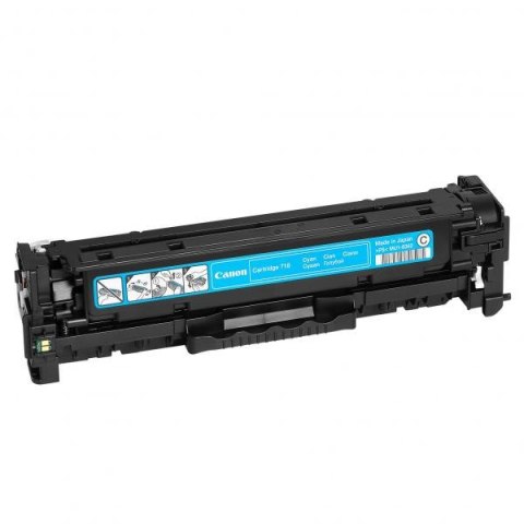 Canon oryginalny toner 718 C, 2661B002, cyan, 2900s Canon oryginalny toner 718 C, 2661B002, cyan, 2900s