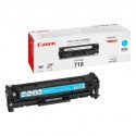 Canon oryginalny toner 718 C, 2661B002, cyan, 2900s