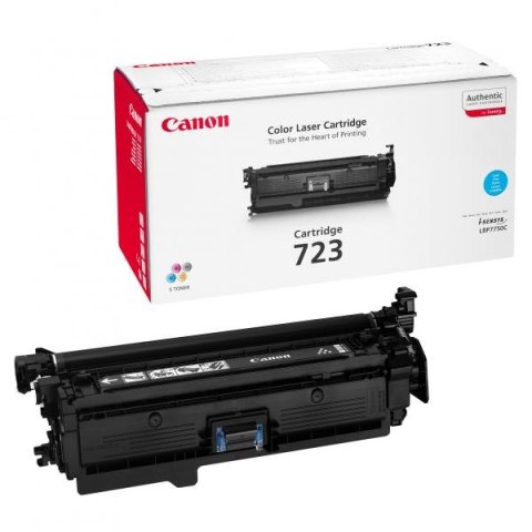 Canon oryginalny toner 723 C, 2643B002, cyan, 8500s Canon oryginalny toner 723 C, 2643B002, cyan, 8500s