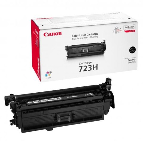 Canon oryginalny toner 723 H BK, 2645B002, black, 10000s, high capacity Canon oryginalny toner 723 H BK, 2645B002, black, 10000s, high capacity