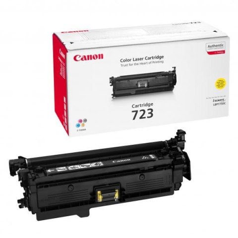 Canon oryginalny toner 723 Y, 2641B002, yellow, 8500s Canon oryginalny toner 723 Y, 2641B002, yellow, 8500s