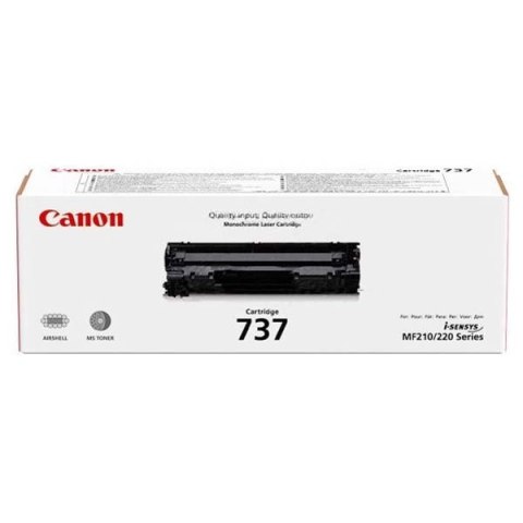 Canon oryginalny toner 737 BK, 9435B002, black, 2400s