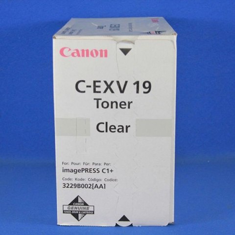 Canon oryginalny toner C-EXV19 BK, 3229B002, clear, 31500s