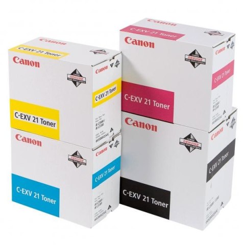 Canon oryginalny toner C-EXV21 Y, 0455B002, yellow, 14000s, 260g