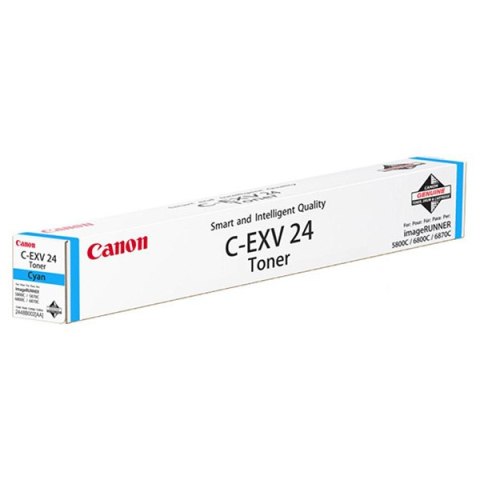 Canon oryginalny toner C-EXV24 C, 2448B002, cyan, 9500s, náhrada za CEXV10