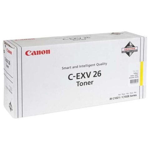 Canon oryginalny toner C-EXV26 Y, 1657B006, 1657B011, yellow, 6000s